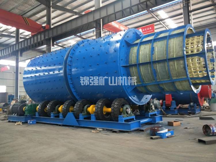 滾軸洗礦機(圖1) 滾軸洗礦機(圖1)