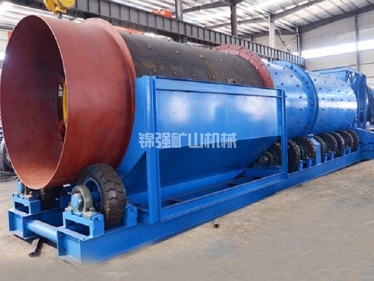 滾軸洗礦機(圖4) 滾軸洗礦機(圖4)